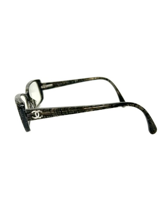 Chanel Sunglasses Dark Gray Light CC Logo Eyewear